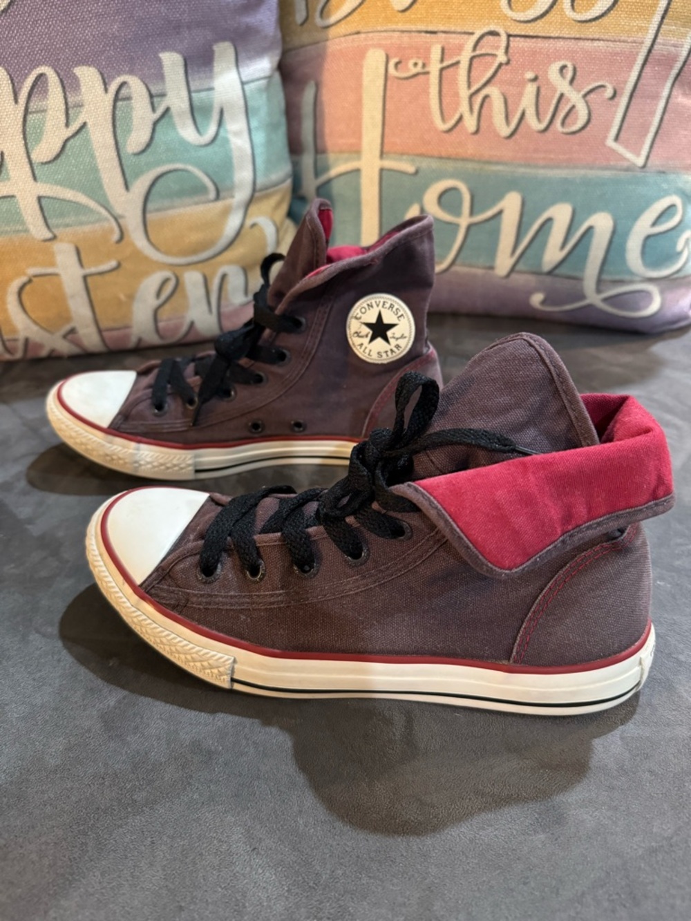 Converse Chuck Taylor All Star 2014 Kids Burgundy High-Top Sneakers